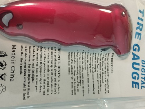 Misuratore pressione gomme - misuratore,