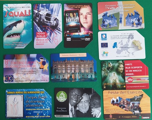 Lotto schede telefoniche - 11,