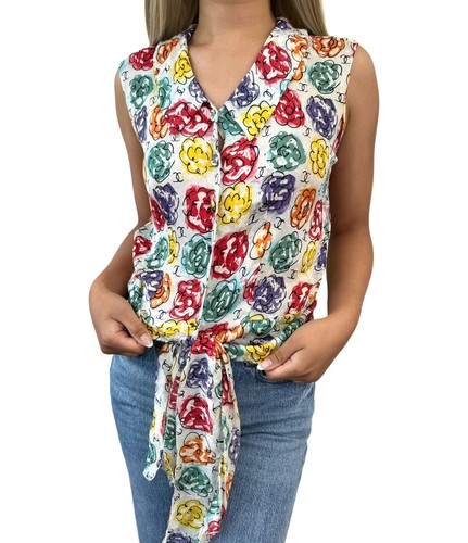 Top senza maniche chanel - maniche,
