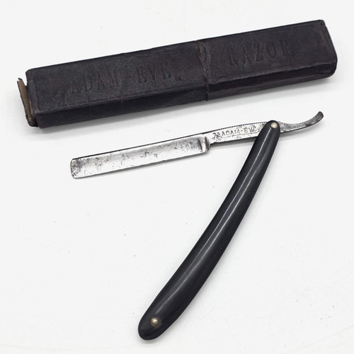 Rasoio dritto vintage solingen - rasoio,