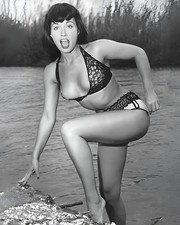 BETTIE PAGE Pin Up Vintage