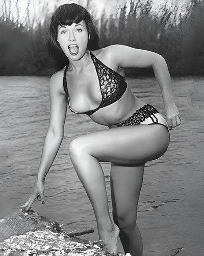 Bettie page pin foto - up,