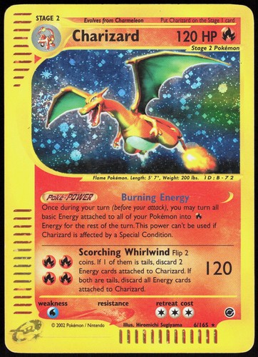 Charizard 165 pokemon - -, 6/165