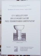 ORTONA-CALDARI-ABRUZZO-UN MILLENNIO DI LUOGHI SACRI NEL TERRITORIO ORTONESE