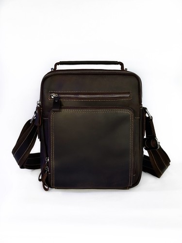Uomo borsa tracolla vera - a,
