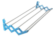 Stendibiancheria Casa 80 Cm 5 Tubi Alluminio Salvaspazio Stendino RIchiudibile