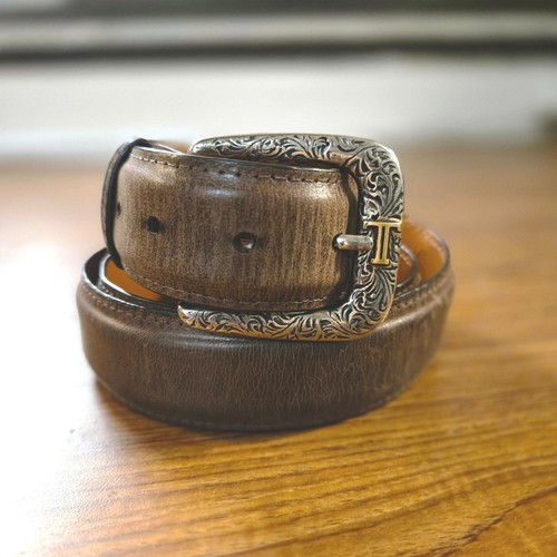 Cintura lucchese capra liscia - lucchese,
