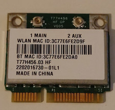 Scheda Wireless Wi-Fi Broadcom BCM943142HM Mezza Mini Pci-E 802.11 B G N