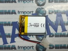 Batterie LiPo 3.7v 300mha per