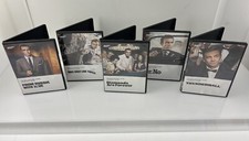 Sean Connery 007 James Bond DVD (5) Movie Collection 2015 Hard To Find VTG