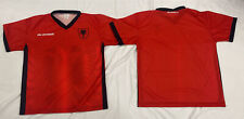 Maglia Tifosi Calcio Albania Maglietta Rossa Le Aquile Fan Albanesi Europei