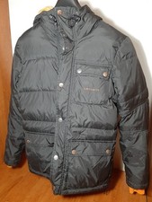 Giacca carhartt nero taglia s logo ricamato e tasche multiple