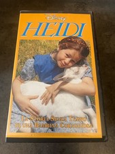 HEIDI DI WALT DISNEY VHS