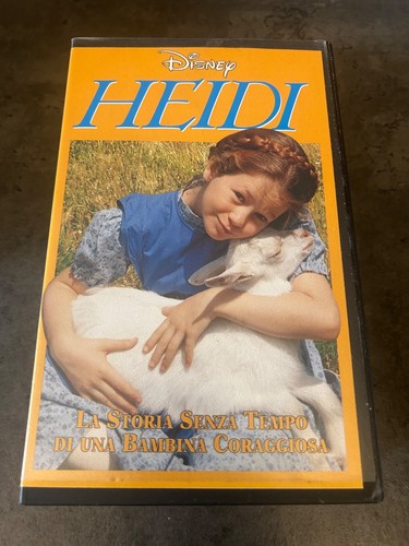 Heidi walt disney vhs - heidi,