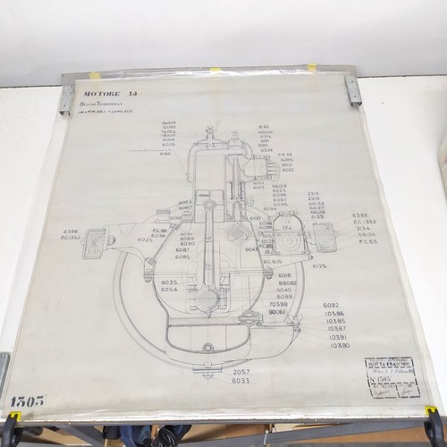 Disegno tecnico originale - , auto