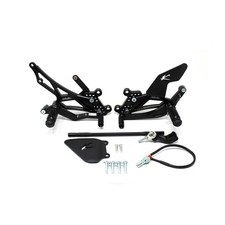 PEDANE ARRETRATE VALTERMOTO HONDA CBR 1000RR  2006 2007  Tipo 1.5 C. ROVESCIATO