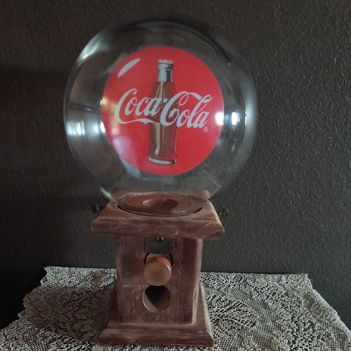 Mappamondo vetro coca cola - vetro, coca-cola