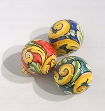 Palline Di Natale In Ceramica Di Caltagirone