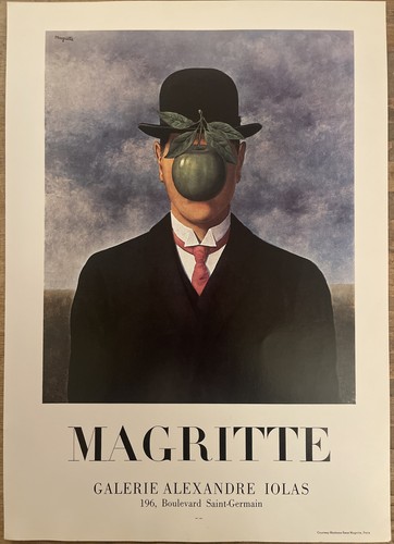 Poster esposizione rené - poster,