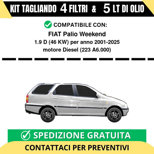 Tagliando per fiat palio - per,