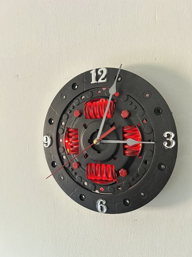 Orologio artigianal legno