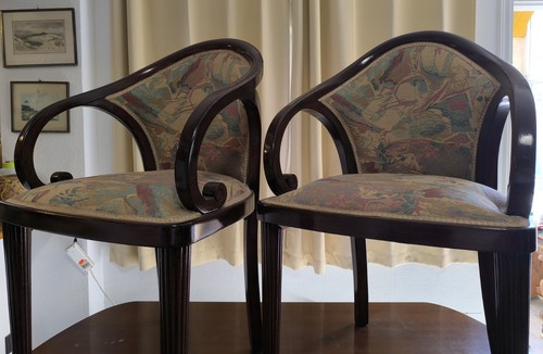 Coppia sedie con braccioli - coppia,