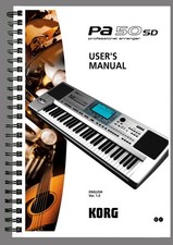 Manuale utente KORG PA 50 SD