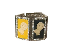 Susanna tutta Panna - Bracciale c/ n. 5 figure incorniciate da luminosi zirconi