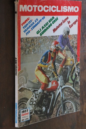 Motociclismo giugno 1977 tgm - motociclismo,