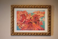 Litografia originale di Aligi Sassu