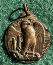 Medaglia Federazione Fasci Combattimento Torino Ventennio Rapporto 1937