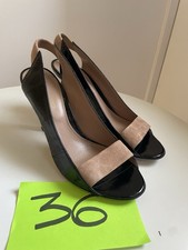 Sandali Slingback in Pelle