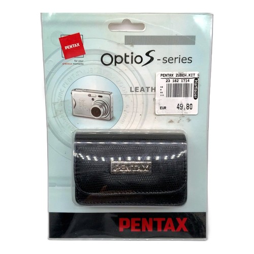 Custodia vera pelle pentax - in,
