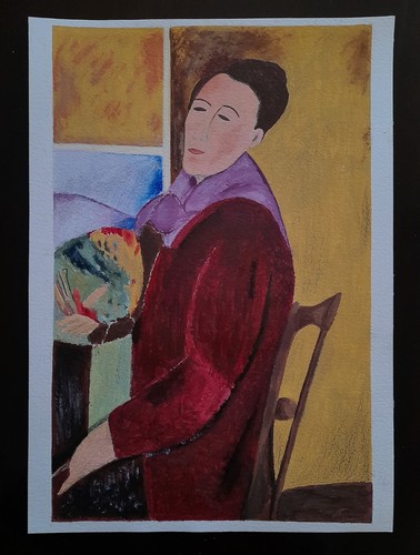 Amedeo modigliani style - amedeo,