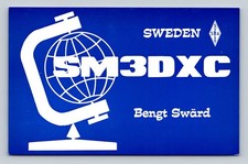 Radioamatore QSL SM3DXC Svezia