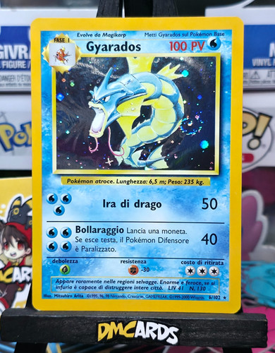 Pokemon gyarados 102 rara - pokemon,