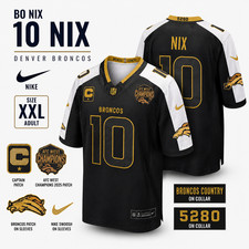 Maglia Bo Nix #10 Denver