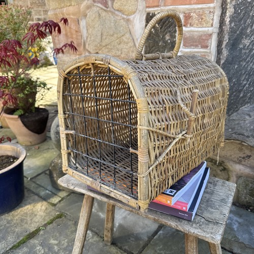 Cestino vintage vimini - cestino,
