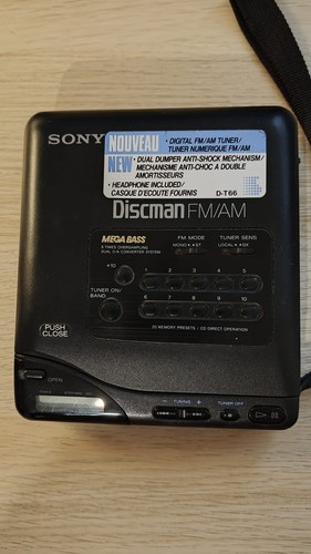 Sony discman t66 - d-t66,