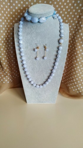 Parure collana orecchini - parure, (collana,