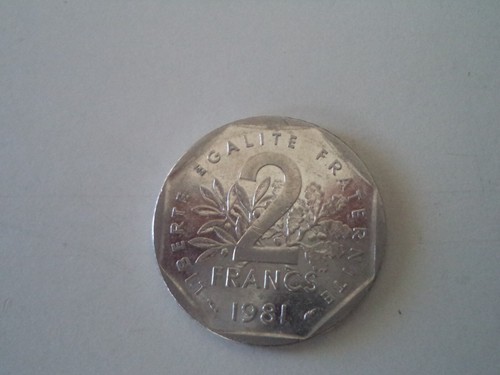 Moneta francia due - due, francs