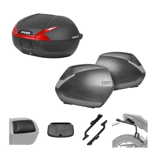 Kit shad bauletto sh47r - kit,