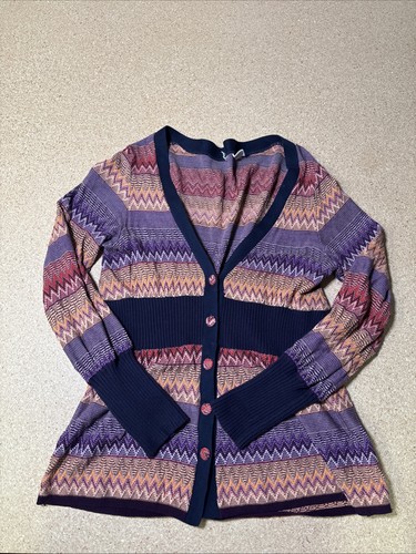 Maglione cardigan righe moth - maglione, a
