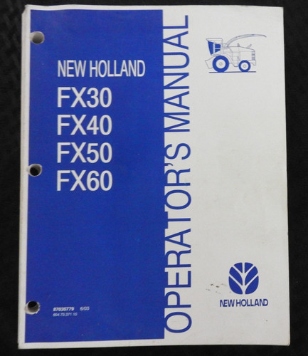Manuale operatore new holland - manuale,