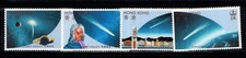 Hong Kong 1986 Michel 478-481 nuovo di zecca 100% cometa di Halley, spazio