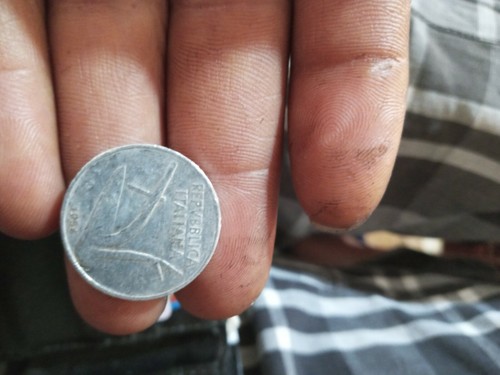 Moneta rarissima lire - da, 10