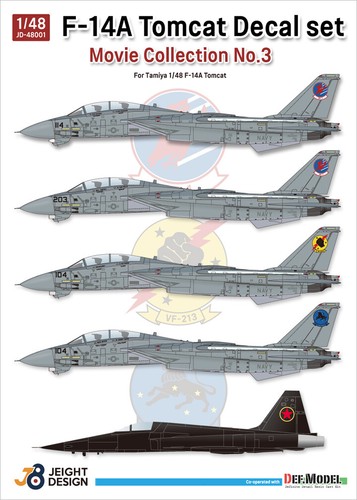 Set decalcomanie tomcat - set,