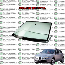 PARABREZZA VETRO CRISTALLO ANTERIORE ALFA ROMEO 147 3-5 P DA 2000> 04> IN AVANTI