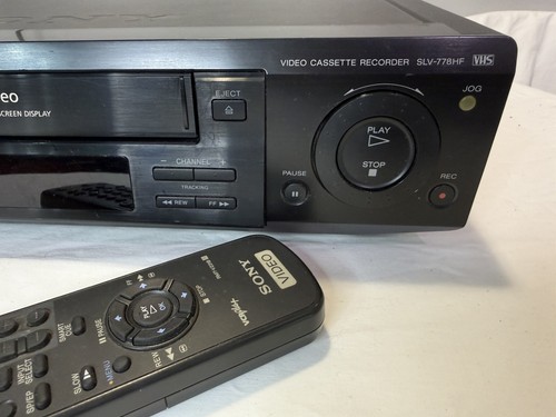 Sony slv 778hf vhs vcr - sony, 4