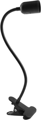 Portalampada e27 con - con, pinza